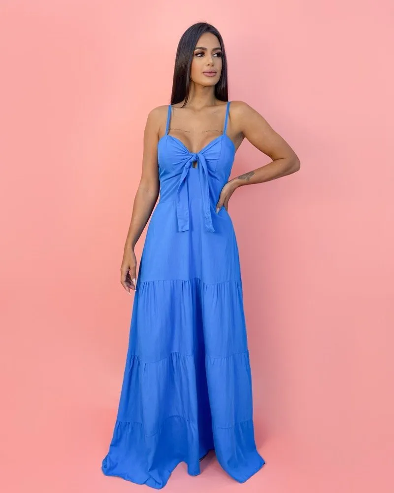 Vestido Camila - Azul