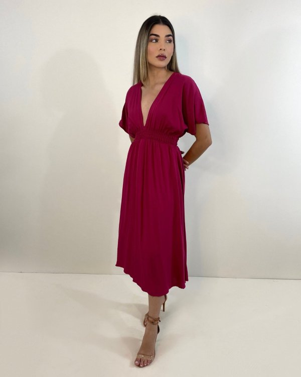 Vestido Marcela - Cereja - Imagem 4