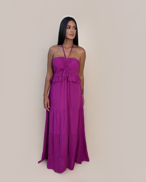 Vestido Marcy - Fúcsia - Imagem 3