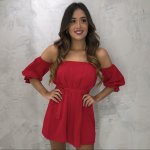 Macaquinho Izabela - Vermelho