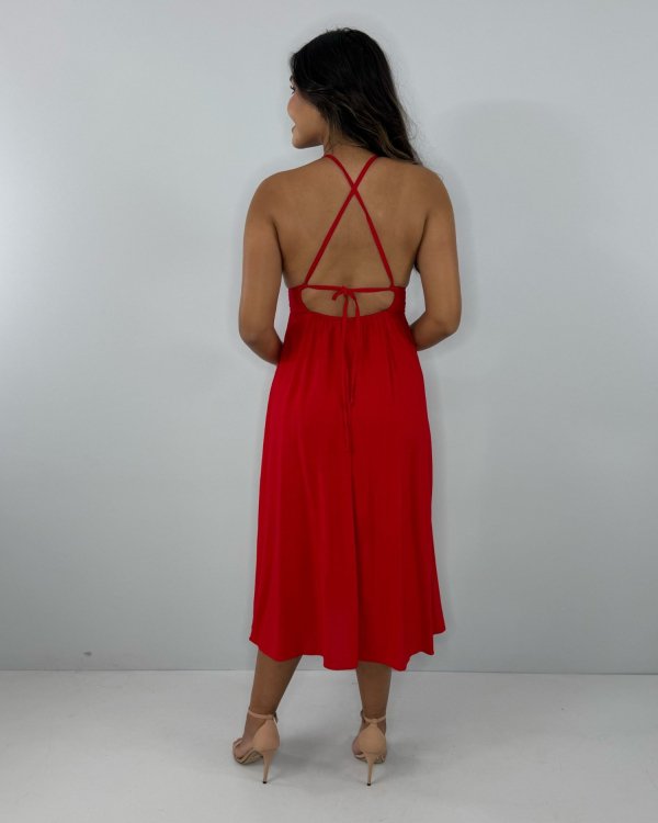 Vestido Heloína - Vermelho - Imagem 3