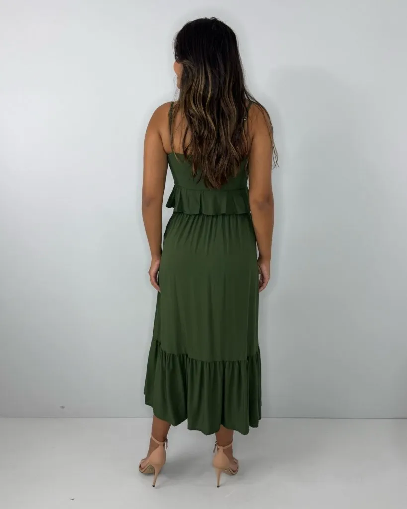 Conjunto Debora - Verde Militar