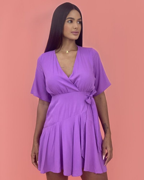 Vestido Lidiane - Lilás