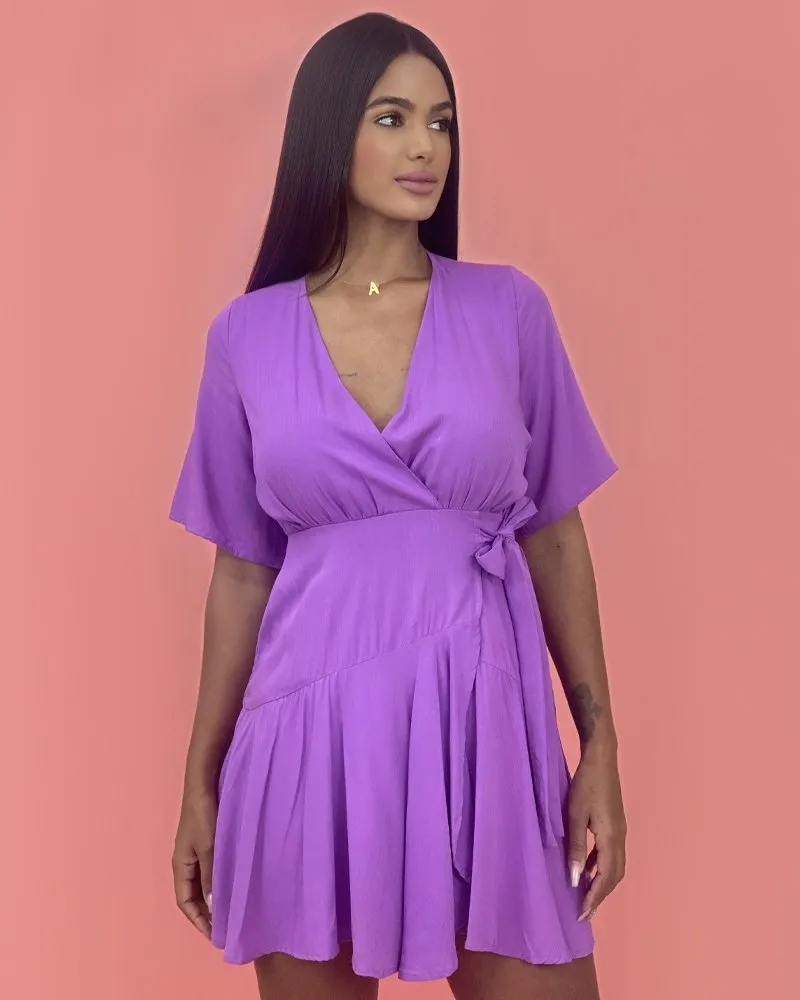 Vestido Lidiane - Lilás