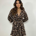 Vestido Lavínia - Animal Print