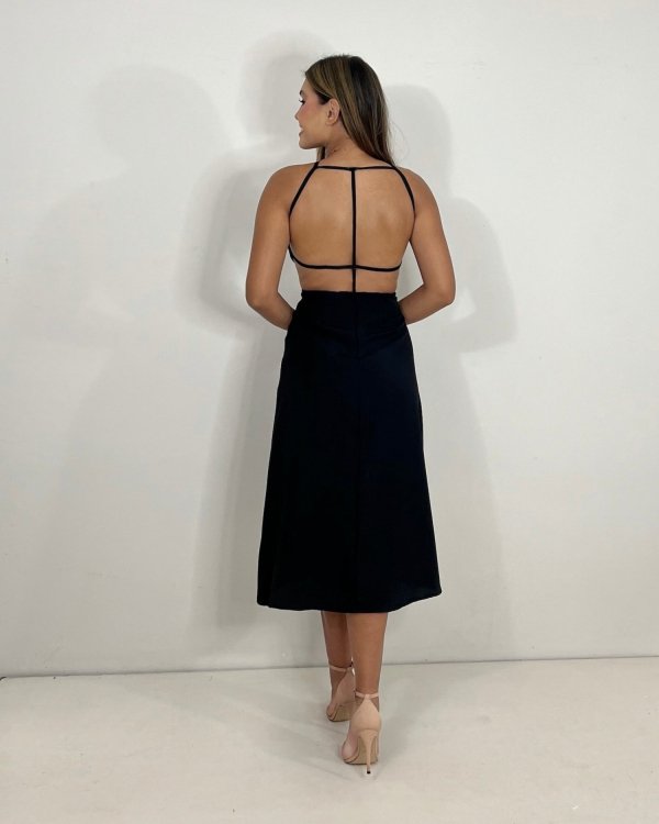 Vestido Patrícia - Preto - Imagem 3