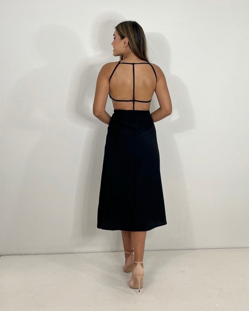Vestido Patrícia - Preto