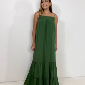 Vestido Márcia - Verde Militar - Image 3