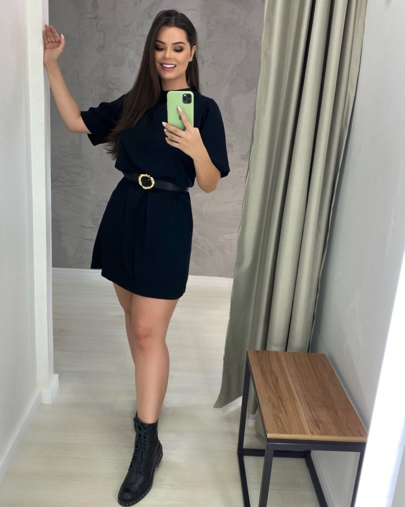 Vestido Elis - Preto