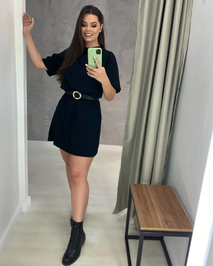 Vestido Elis - Preto