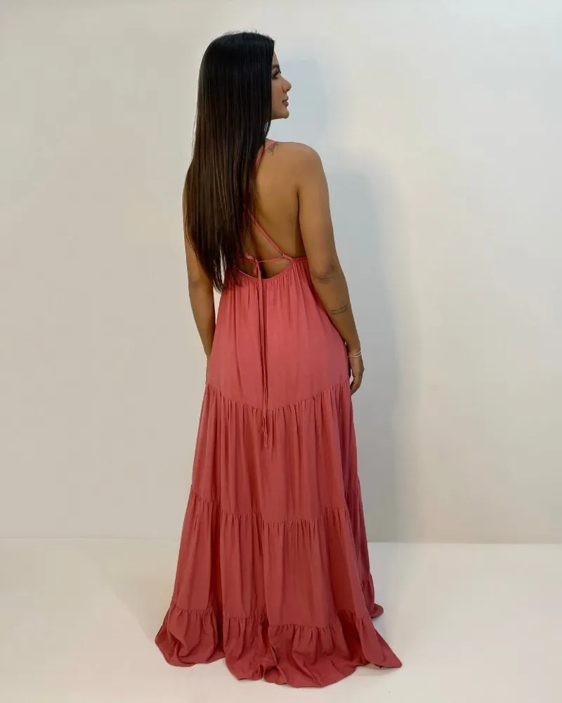 Vestido Sophia - Rosê