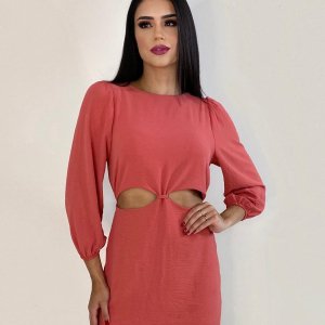 Vestido Tainara - Rosê - Image 1