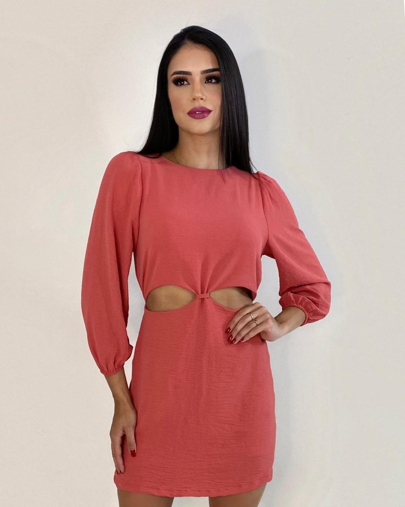 Vestido Tainara - Rosê