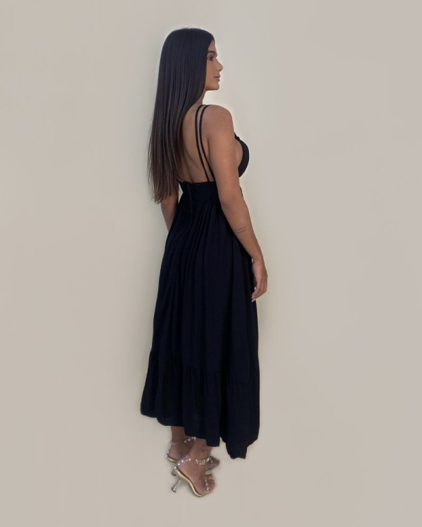 Vestido Maísa - Preto - Imagem 4