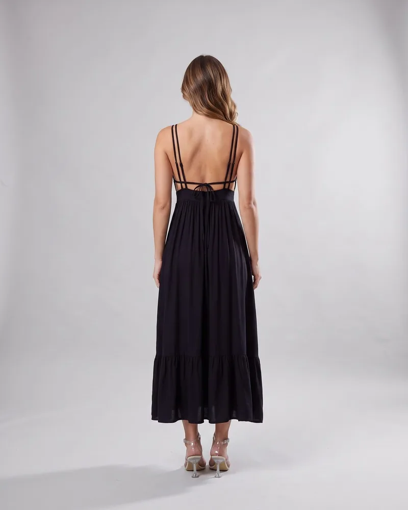 Vestido Maísa - Preto, foto 4