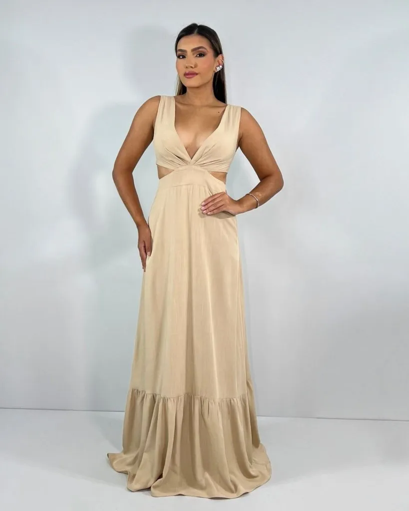 Vestido Miranda - Nude