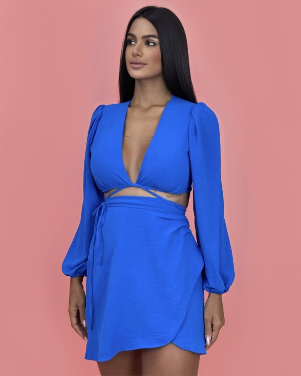 Cropped Simone - Azul
