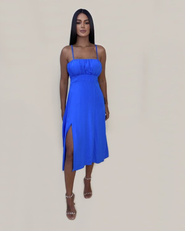 Vestido Ângela - Azul