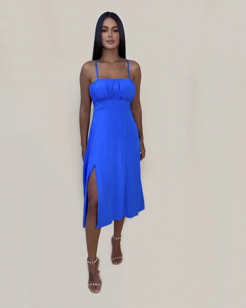 Vestido Ângela - Azul