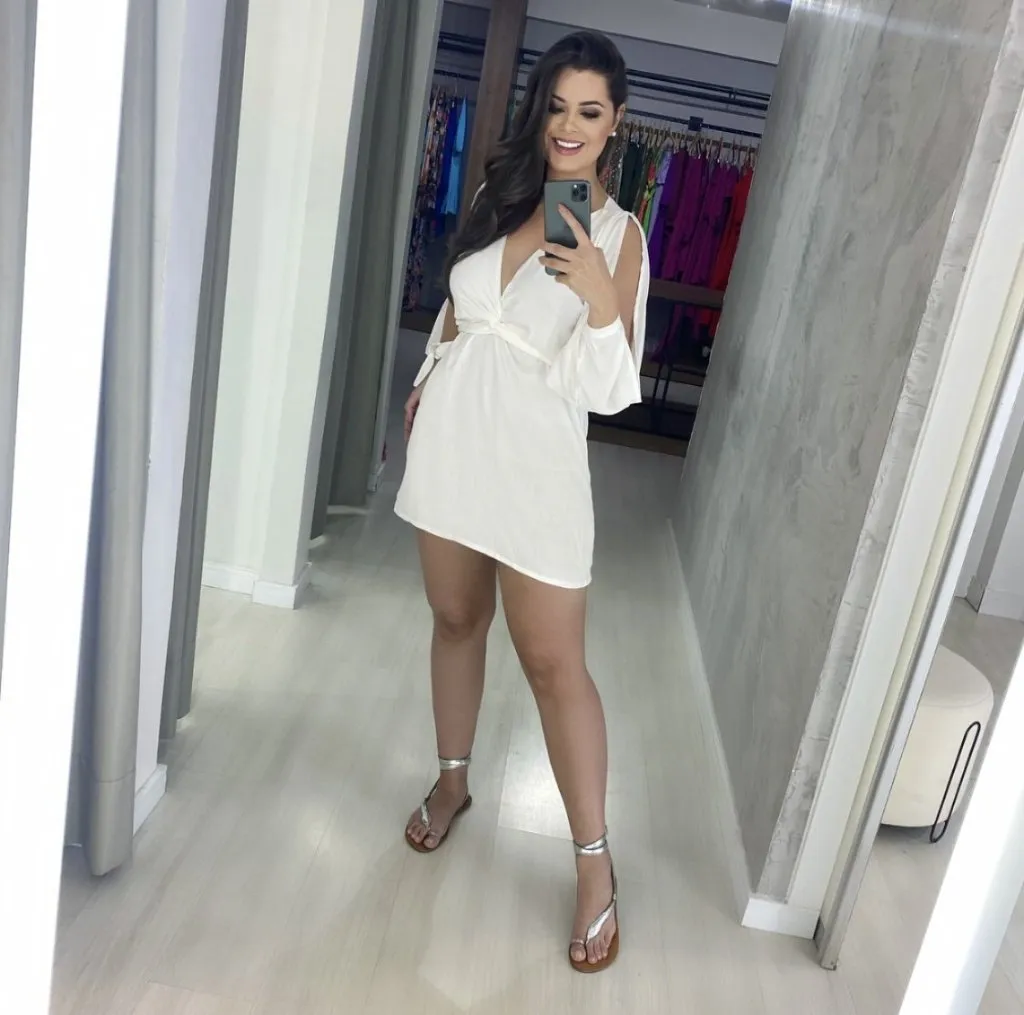 Vestido Marília - Offwhite