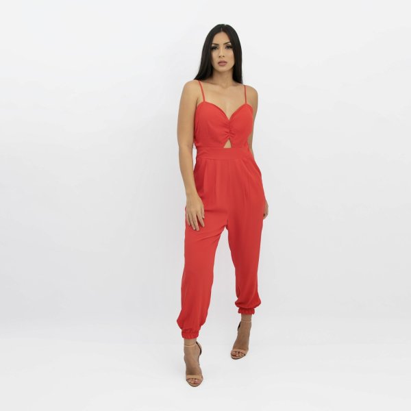 Macacão Cristina - Vermelho - Imagem 3