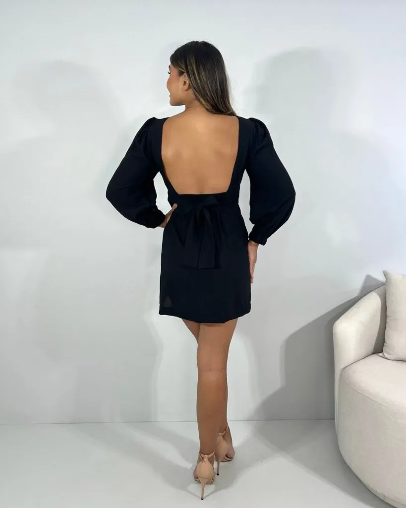 Vestido Tayla - Preto
