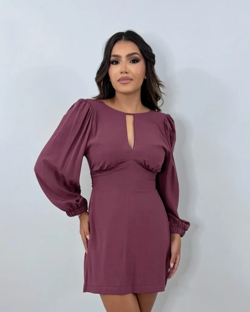 Vestido Tayla - Marrom