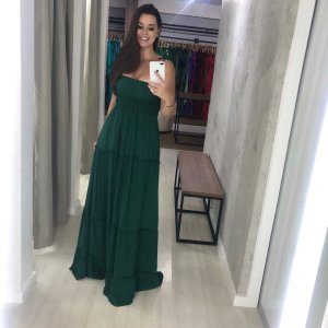 Vestido Gabriela - Verde Esmeralda - Image 2