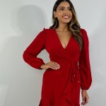Vestido Maraisa - Vermelho