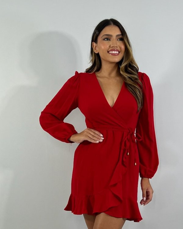 Vestido Maraisa - Vermelho