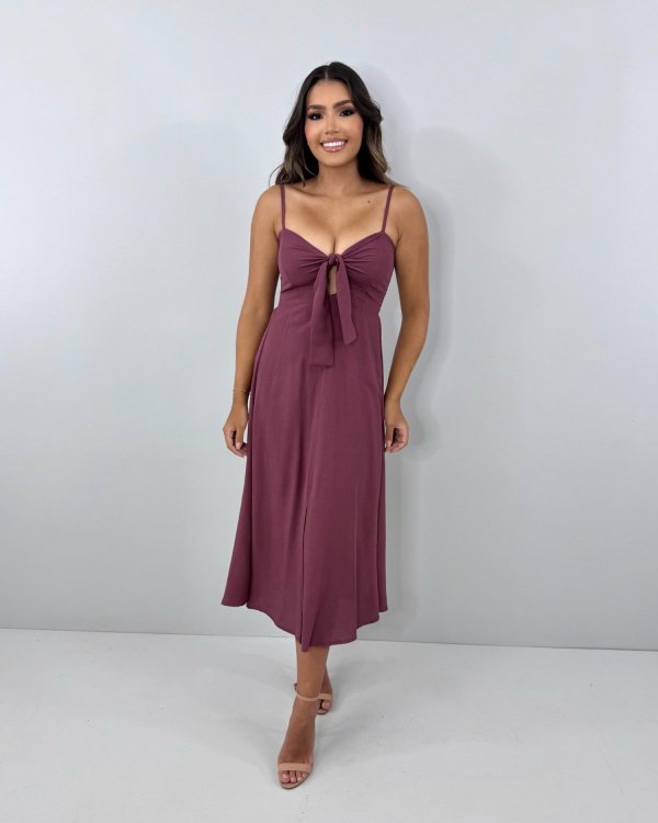 Vestido Karita - Marrom - Imagem 2