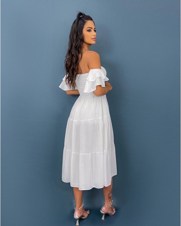 Vestido Ana Paula - Branco - Imagem 2