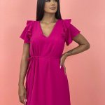 Vestido Lívia - Fúcsia