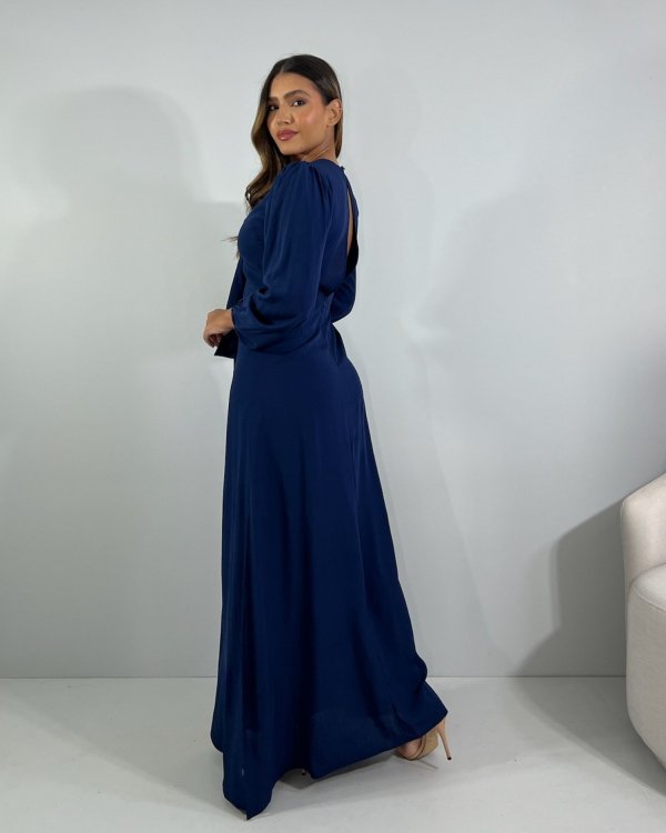 Vestido Mavi - Azul Marinho - Imagem 4