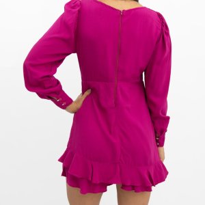 Macaquinho Tamires - Fúcsia - Image 5