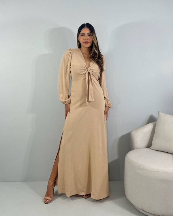Vestido Mavi - Nude