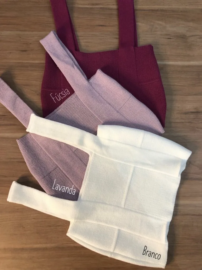 Cropped Tássia - Tricot Modal - Cores