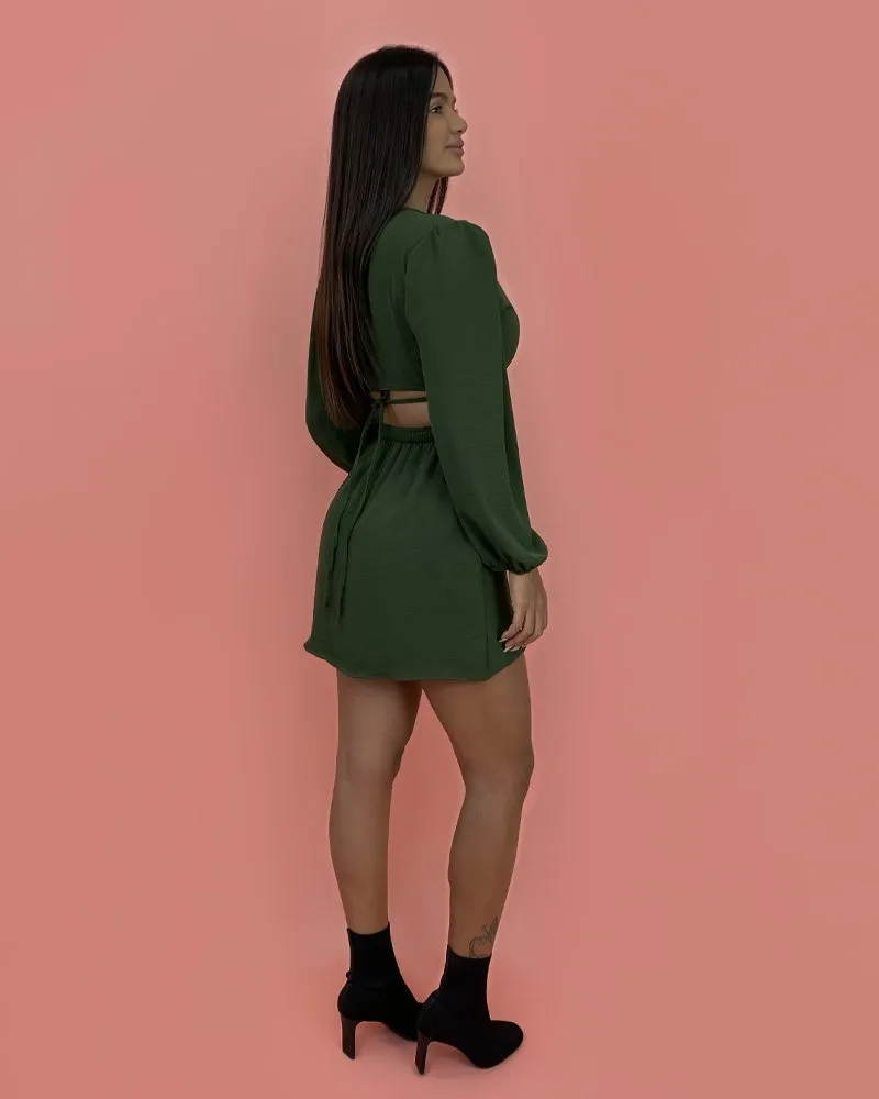 Conjunto Simone Saia - Verde Militar