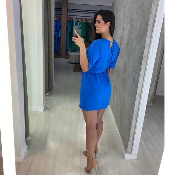 Vestido Elis - Azul - Imagem 3