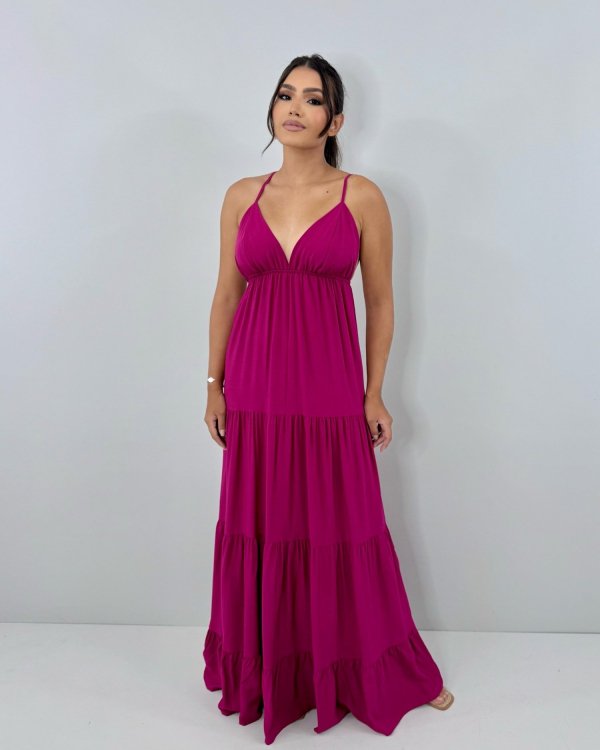 Vestido Sophia - Cereja - Imagem 3
