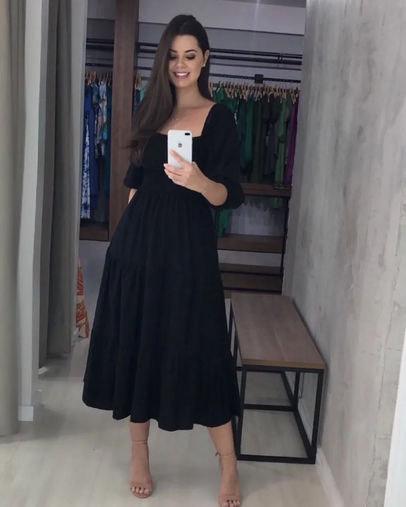 Vestido Juliana - Preto