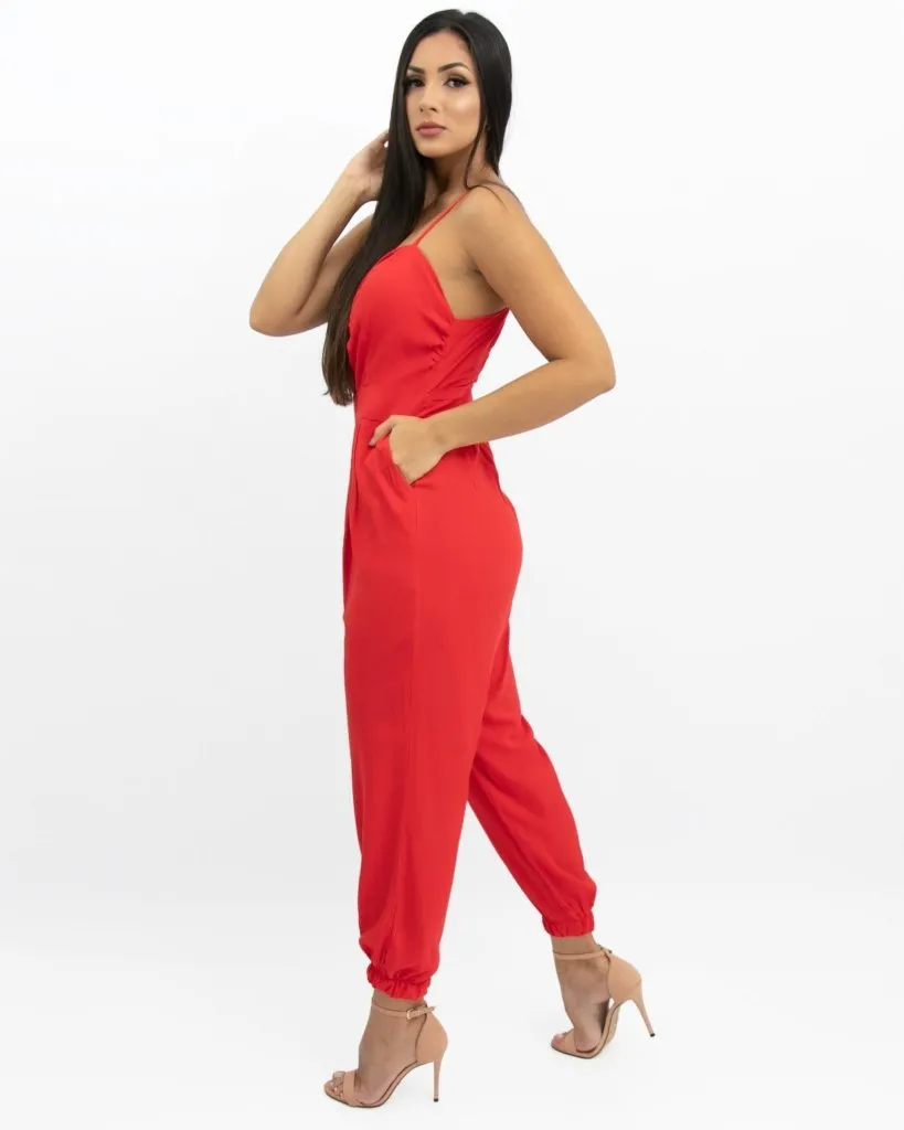 Macacão Cristina - Vermelho, foto 2