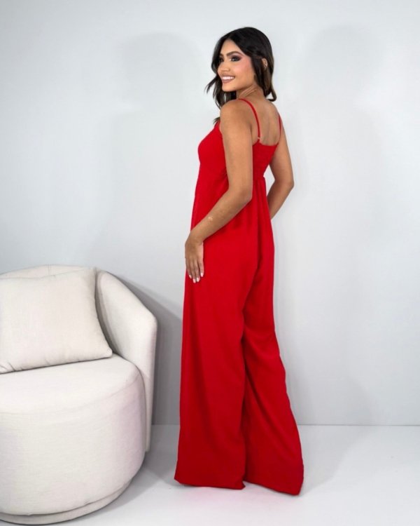 Macacão Carminha - Vermelho - Imagem 5
