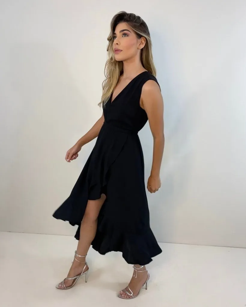 Vestido Alessandra - Preto