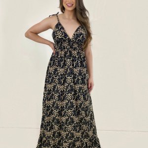 Vestido Valentina Longo - Estampado Arabesco - Image 1