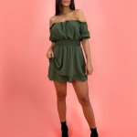 Macaquinho Alana – Verde Militar