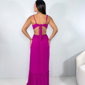Vestido Launa - Fúcsia - Image 3
