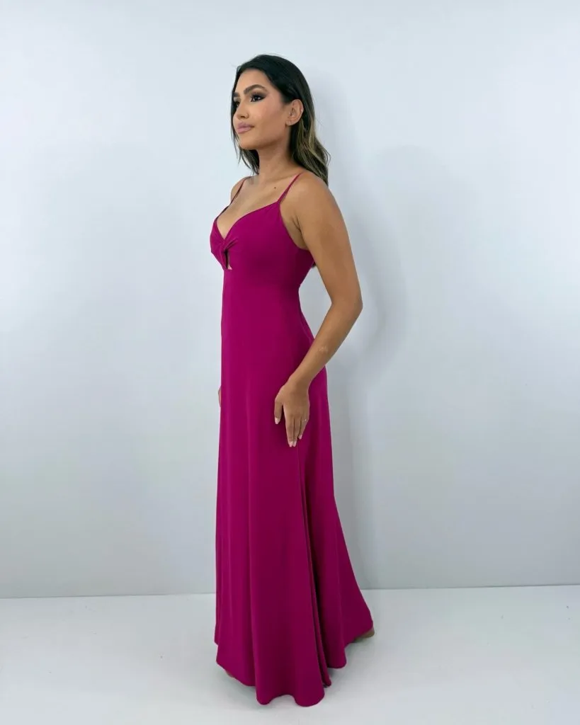 Vestido Eliana - Cereja, foto 2