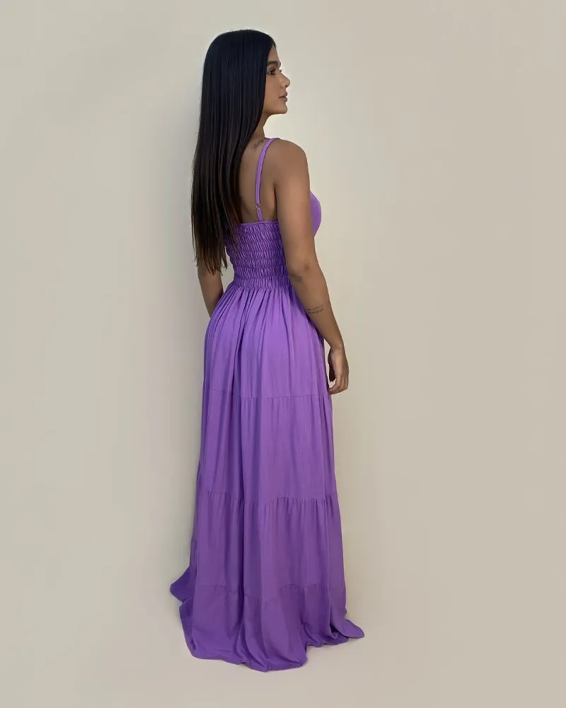 Vestido Camila - Lilás