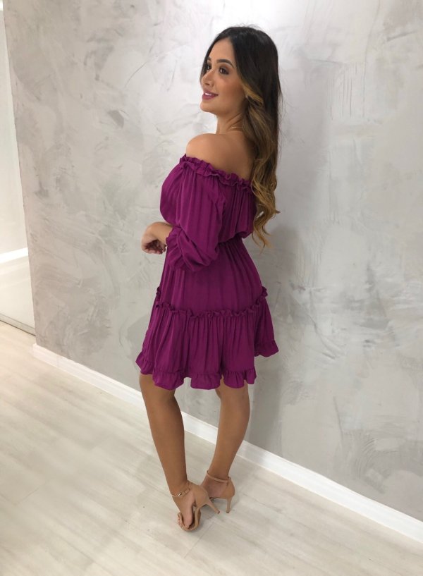Vestido Jordana - Roxo - Imagem 2